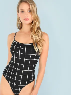 Trendy Plaid bodysuit