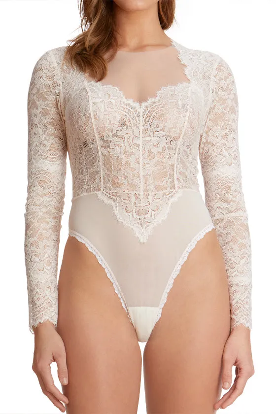 Trésor Long Sleeve Bodysuit