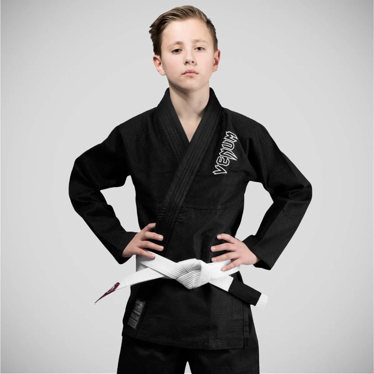 Venum Contender Kids BJJ Gi Black