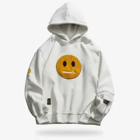 White Japanese Hoodie