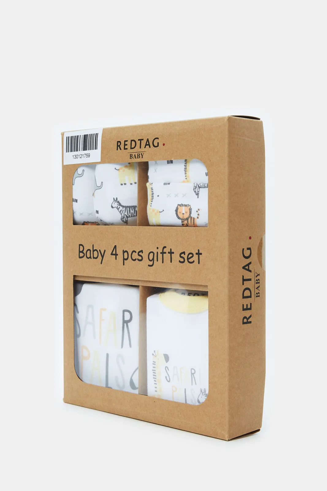 White Printed Gift Set (5 Piece)