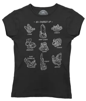 Women's All Charged Up Crystal Chart T-Shirt