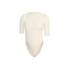 Women's Collection Jacquard Bodysuit (Alabaster/Sail)