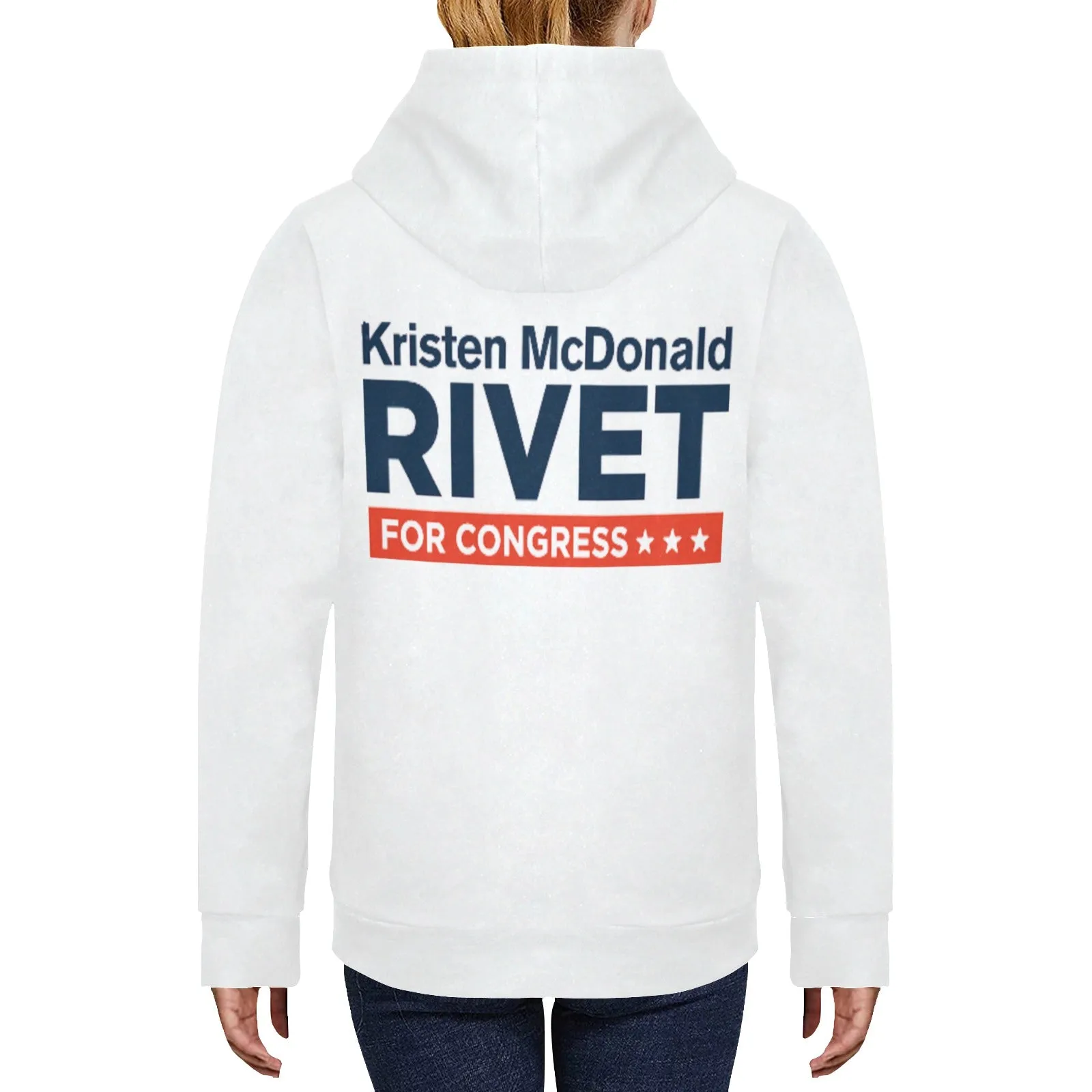 Women's Kristen McDonald Rivet for Congress Campaign Hoodie