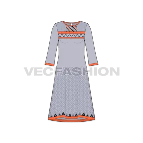 Womens Kurti Shirt Dress