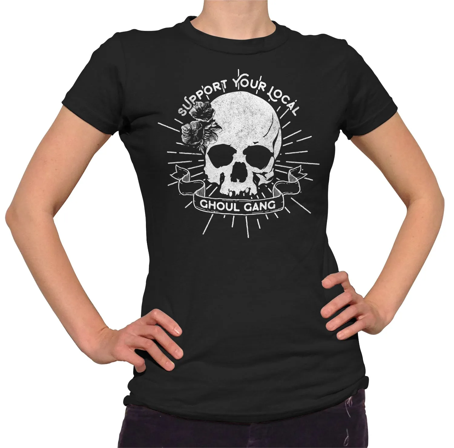 Women's Support Your Local Ghoul Gang T-Shirt